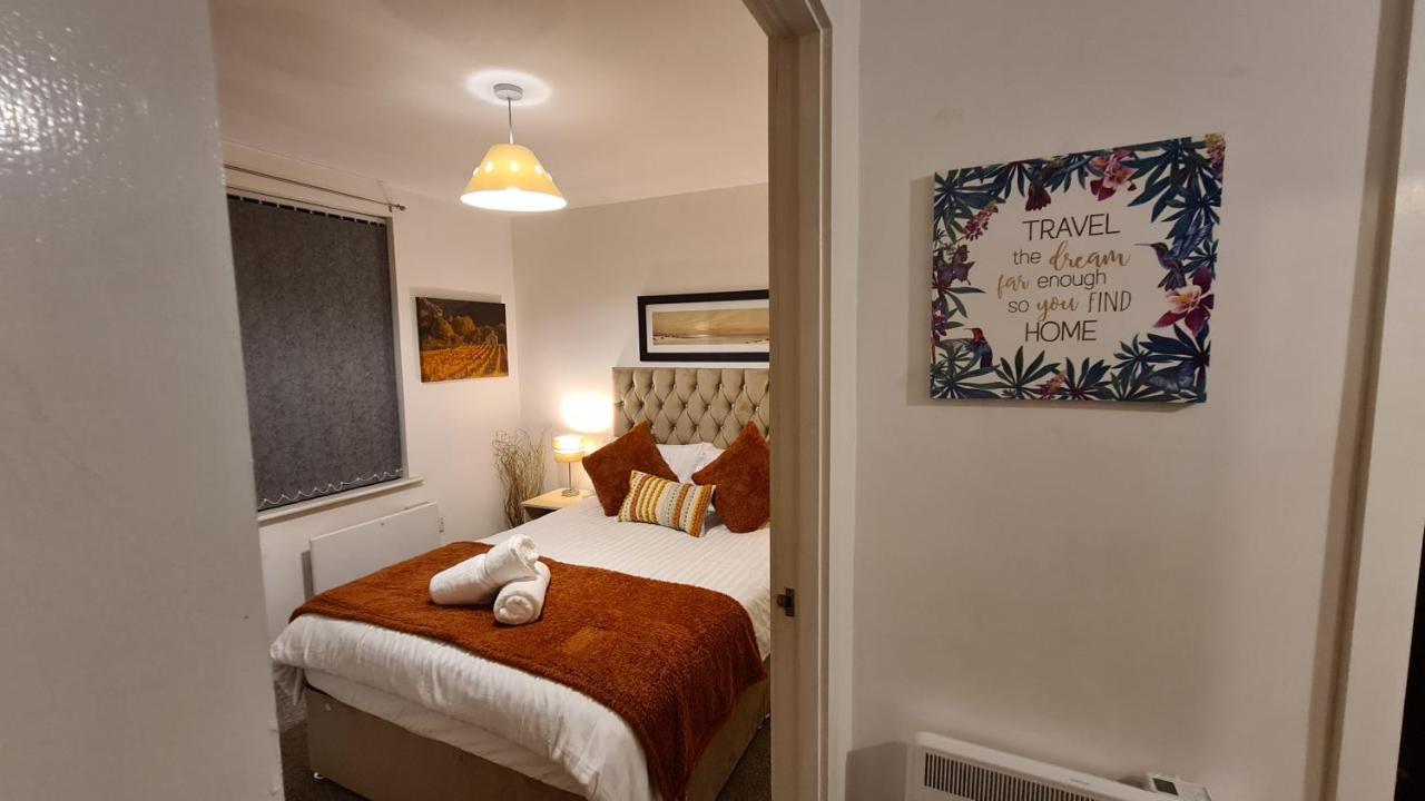 Luxury 2 Bed Apt With Free Wi-Fi & Parking Manchester Exterior foto